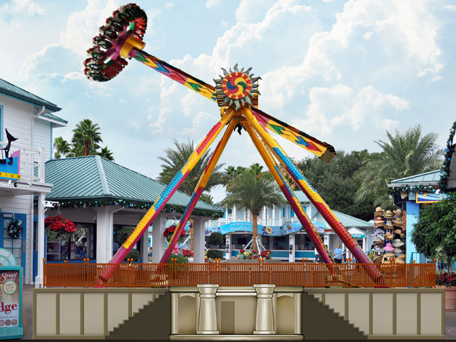 本公司将向市场推出360°大摆锤