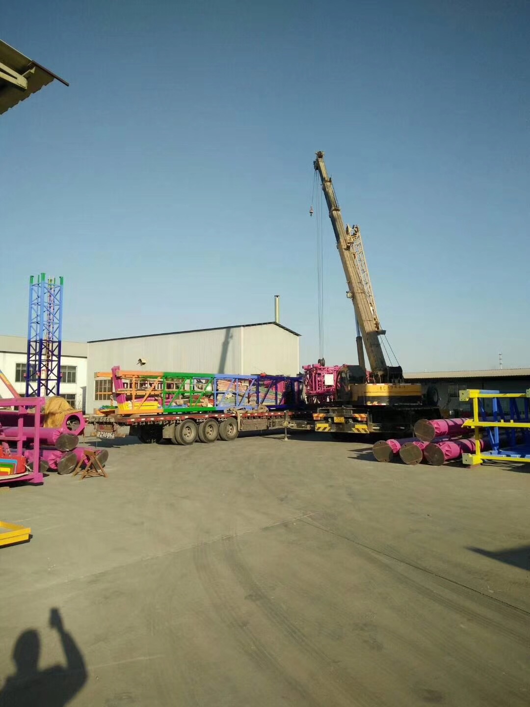 江苏抹香鲸欢乐世界装车发货！