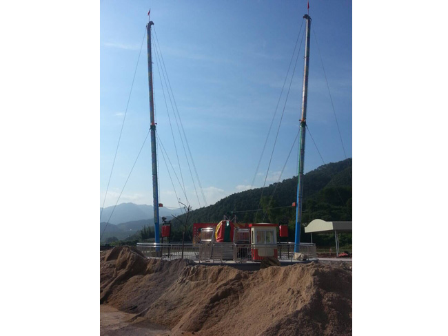 火箭蹦极（三明沙县如意湖湿地公园）